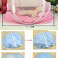 Foldable  Baby Bed Net With Pillow Net 2pieces Set