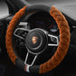 Universal Car Steering Wheel Cover Winter Decoration Cute 38cm Plush Footprint Auto Automobile Vehicle Steering Wheel Protector