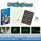 Educational Toy Drawing Pad 3D Magic 8 Light Effects Puzzle Board Sketchpad