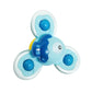 1PCS Baby Cartoon Fidget Spinner Toys Colorful Insect Gyro Educational Toy Fingertip Rattle Bath Toys for Boys Girls Gift