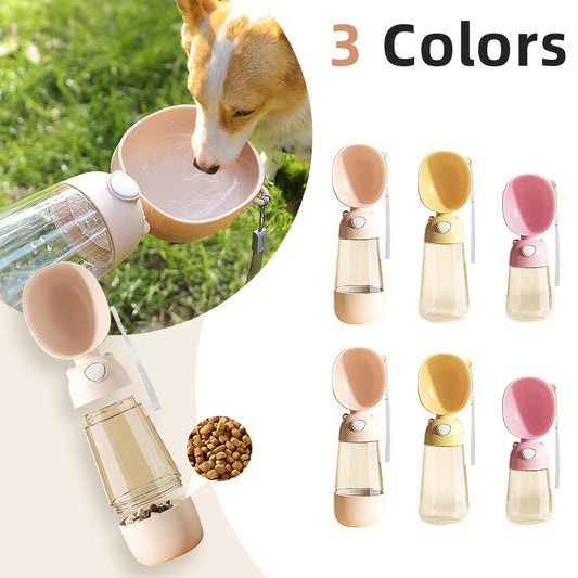 Portable Dog Water Bottle Food And Water