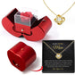 Fashion Jewelry Box Red Apple