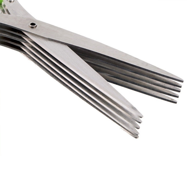 Multifunctional Multi-layer Green Onion Scissors