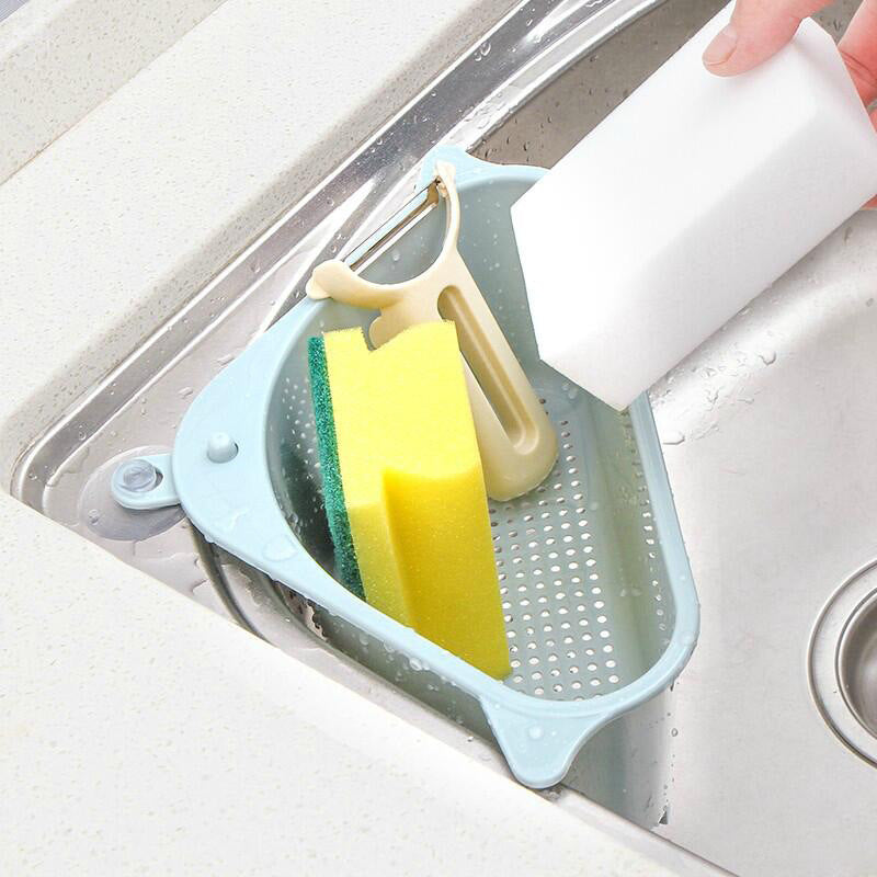 Kitchen Sink Multi-function Triangle Storage