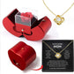 Fashion Jewelry Box Red Apple