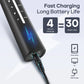 Sonic Electric Toothbrush with USB Rechargeable Feature and 10 Replacement Heads for Adults - Ultrasonic Teeth Cleaning System