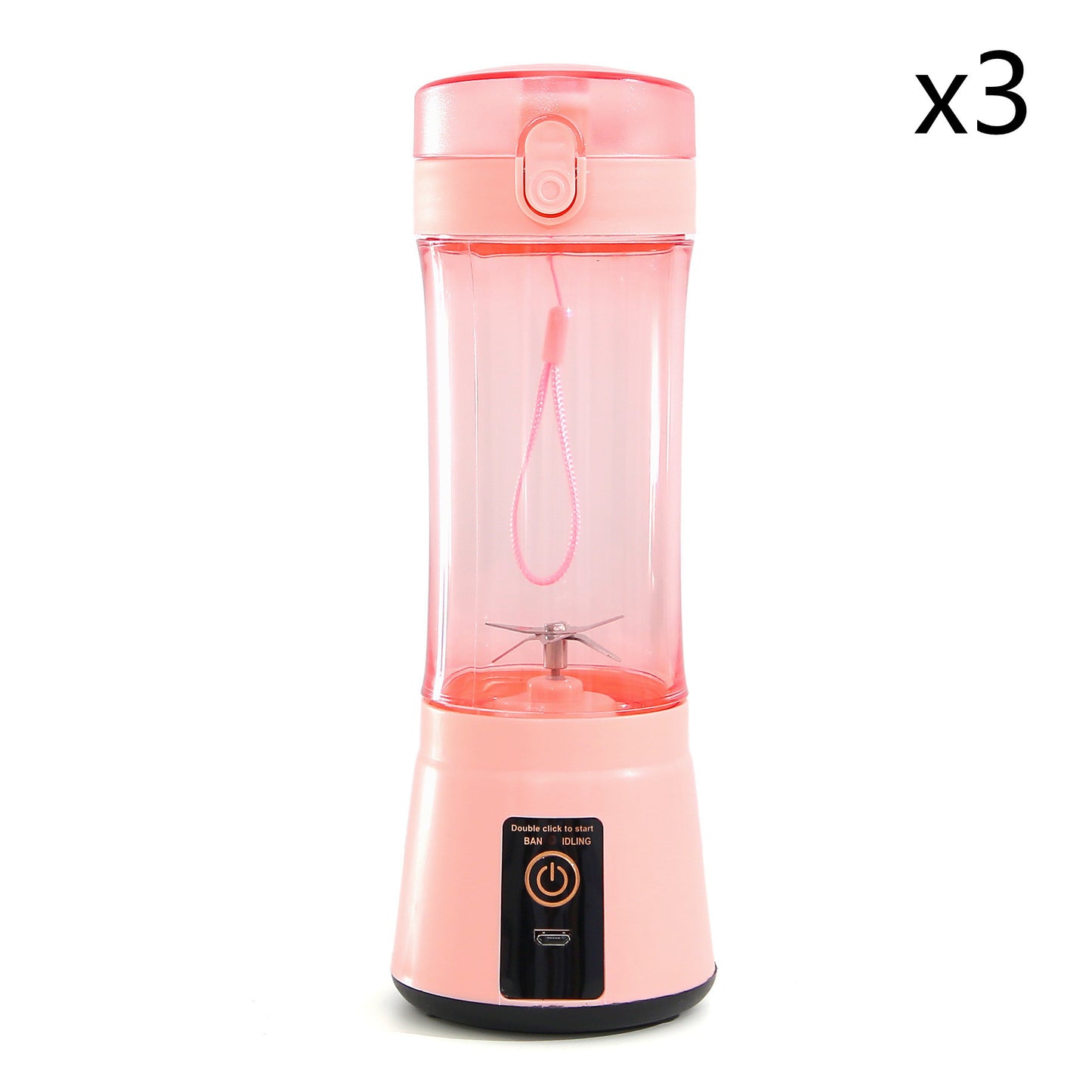 Portable Electric Fruit Juicer Wireless USB Rechargeable Mini Mixer Multifunction Summer Smoothie Blender Machine Kitchen Supplies