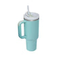 40 Oz Tumbler With Handle Straw Insulated