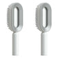 Self Cleaning Hair Brush For Women One-key Cleaning Hair Loss Airbag Massage Scalp Comb Anti-Static Hairbrush