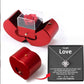 Fashion Jewelry Box Red Apple